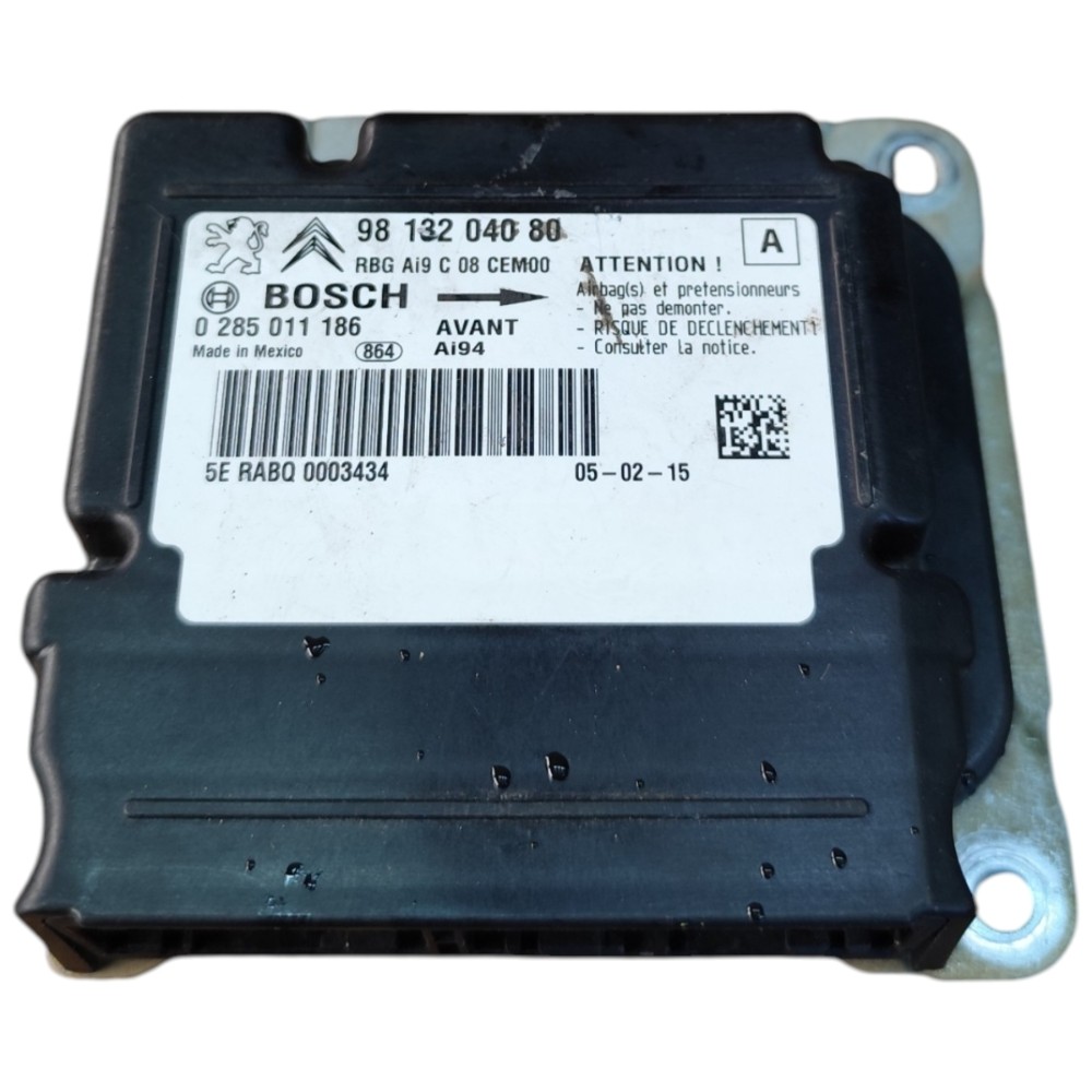 Kit Code Módulo Injeção Peugeot 208 1.6 16v Manual 2014 2015 6