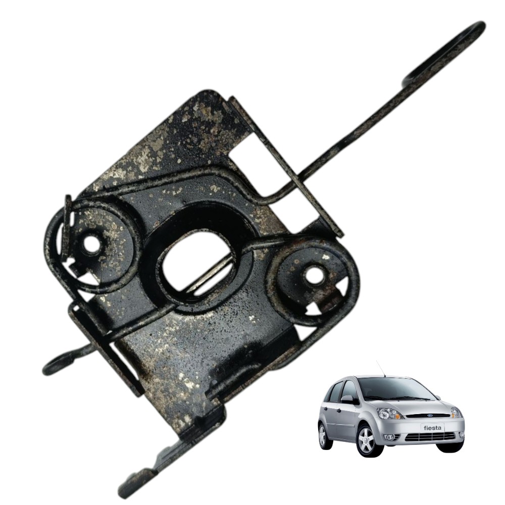 Trava Batente Fechadura Capô Ford Fiesta 2003 2004 2005 2006