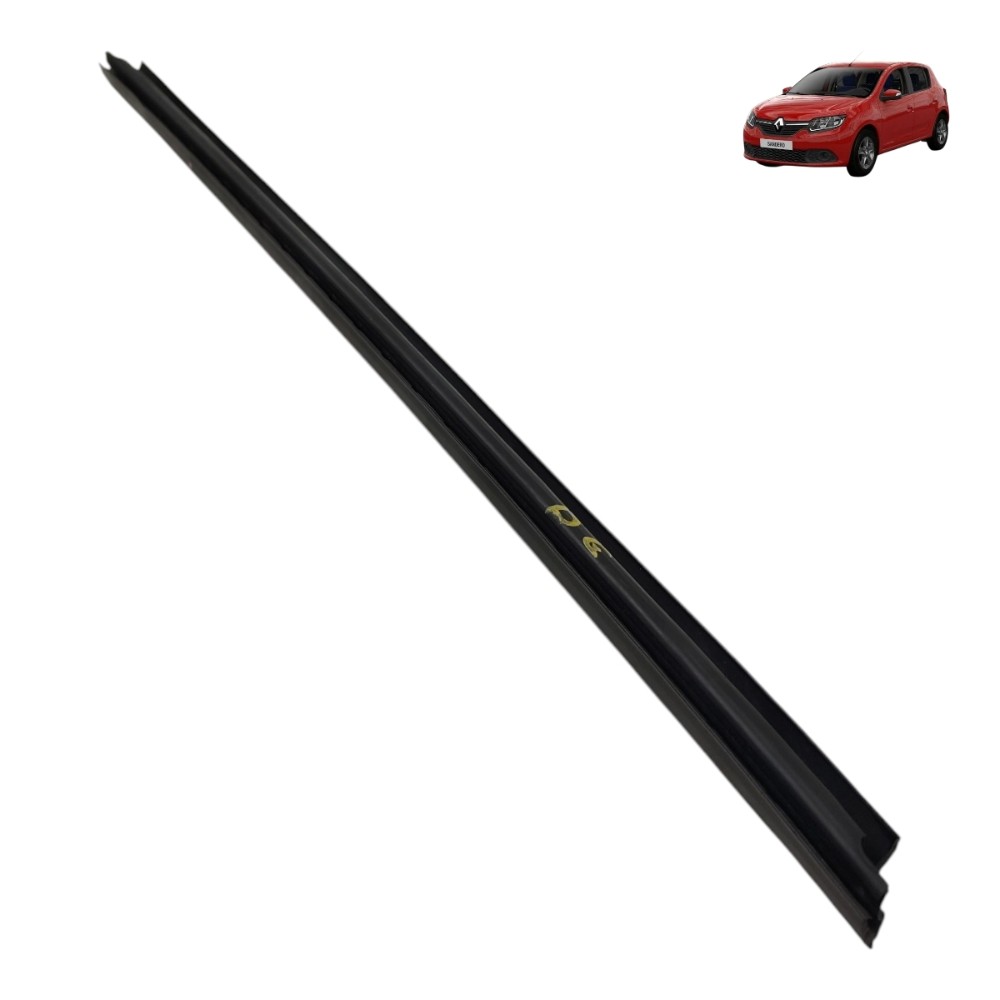 Pestana Interna Dianteira Esquerda Renault Sandero 2016 Preto 1