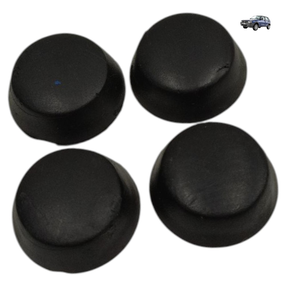 Jogo Tampa Parafuso Cinto Fiat Uno 2011 2010 2009 2008 2007 1