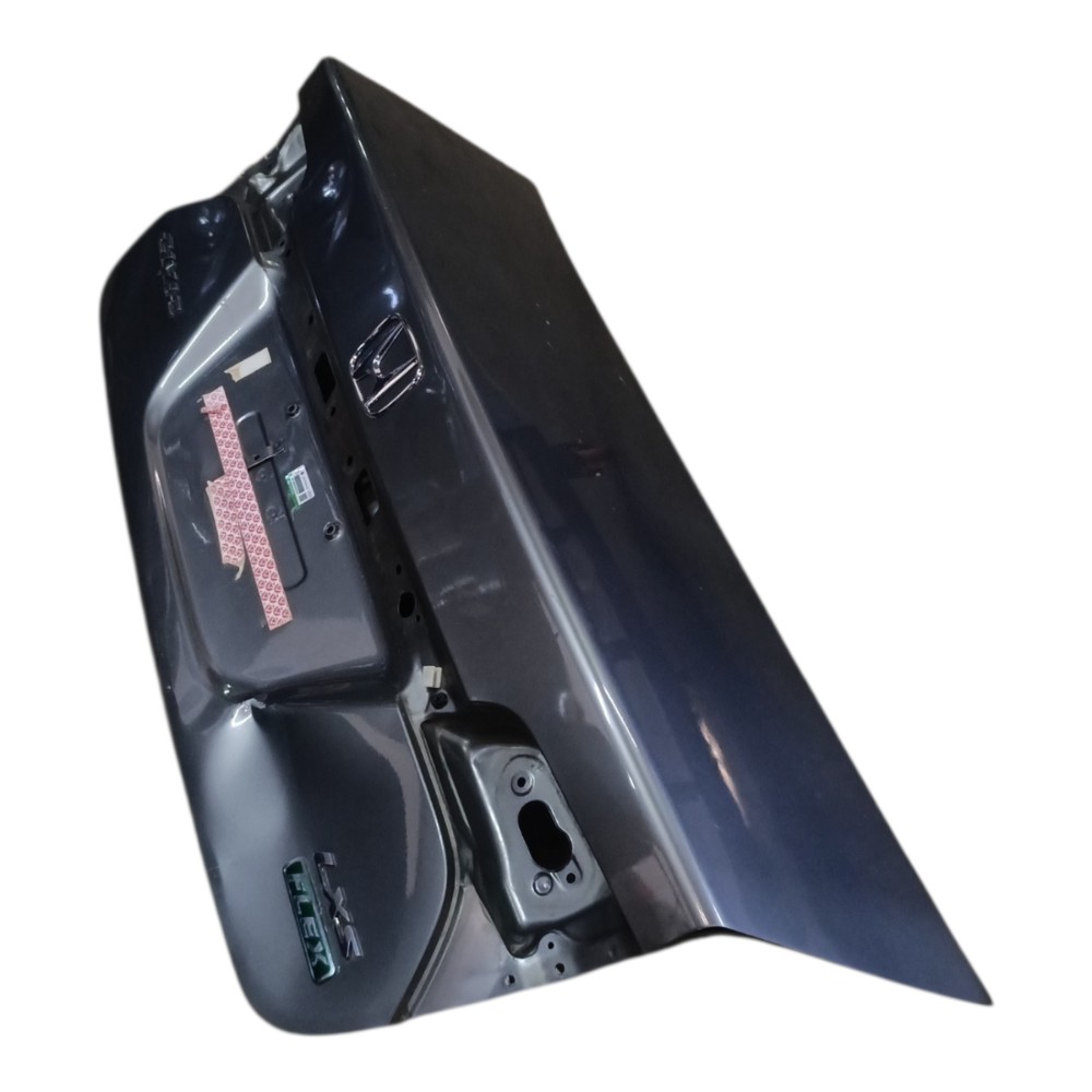 Tampa Traseira Honda Civic G8 2007 2008 2009 2010 11 Detalhe Prata 2