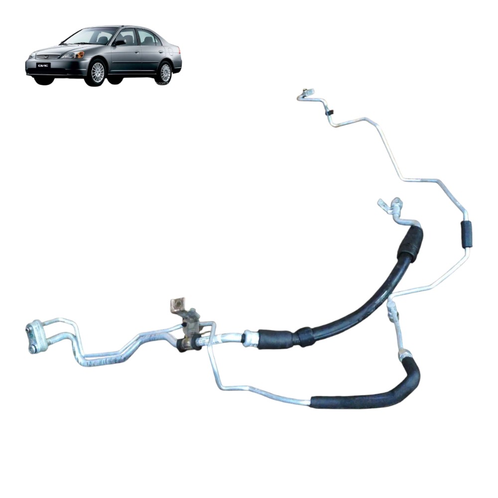 Mangueira Dupla Ar Condicionado Honda Civic G7 1.7 2001 2002 1