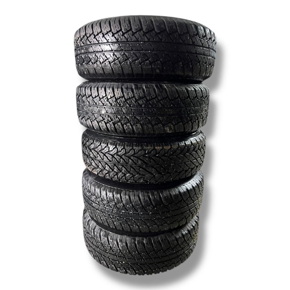 Jogo roda aro 16 com pneu 235 70 Mitsubishi pajero tr4 7