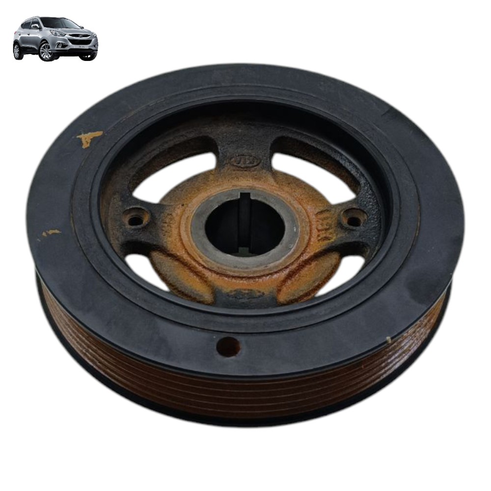 Polia Virabrequim Hyundai Ix35 2.0 2010 2011 2012 2013 2014 1