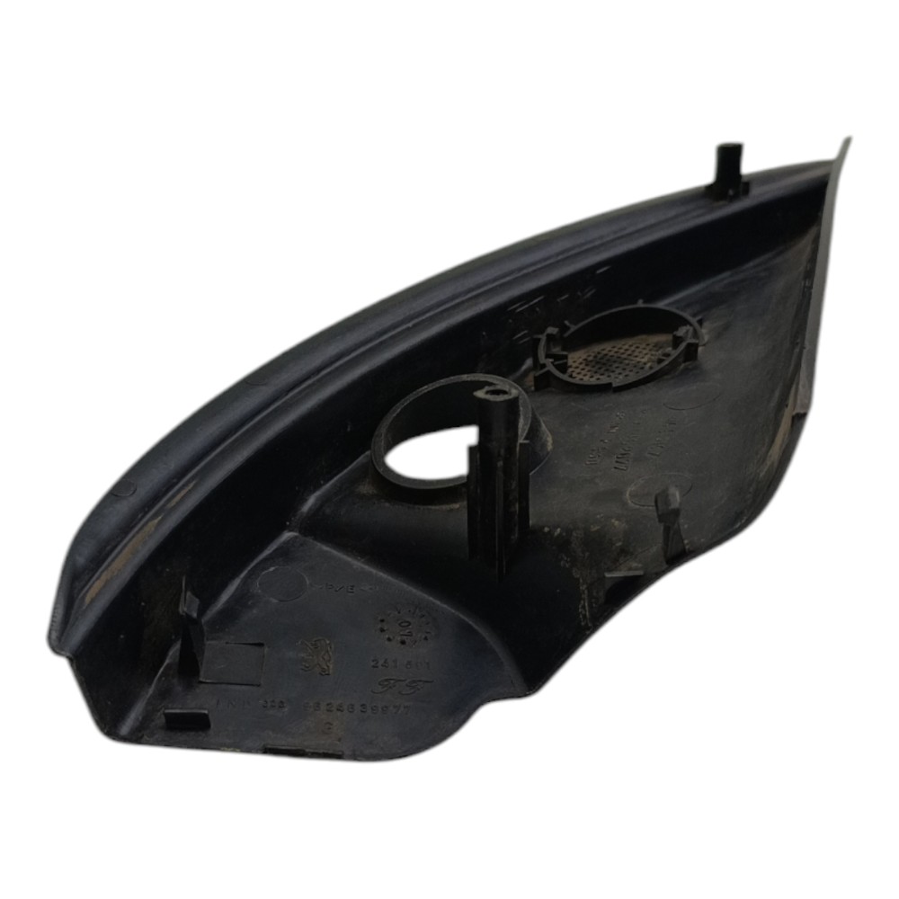 Acabamento Interno Retrovisor Esquerdo Peugeot 206 207 2007 Preto 3