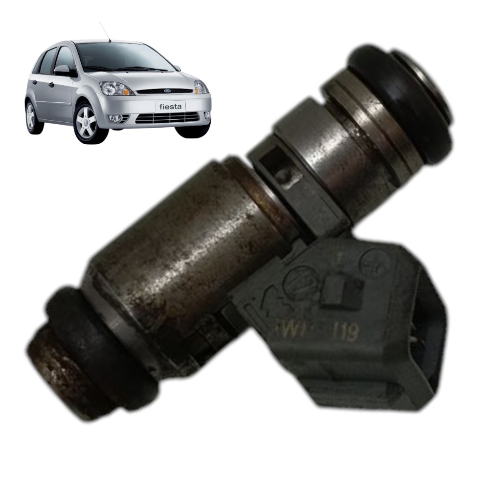 Bico Injetor Ford Fiesta 1.0 Zetec Rocam Gasolina 2003 2004