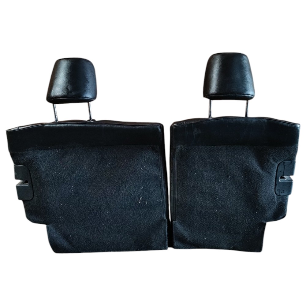 Jogo Banco Couro Nissan Livina Xgear 2010 2011 2012 2013 14 Preto 10