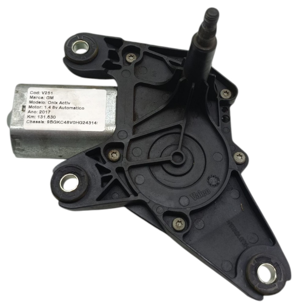 Motor Limpador Tampa Traseira Gm Onix 2013 2014 2015 Á 2018 3