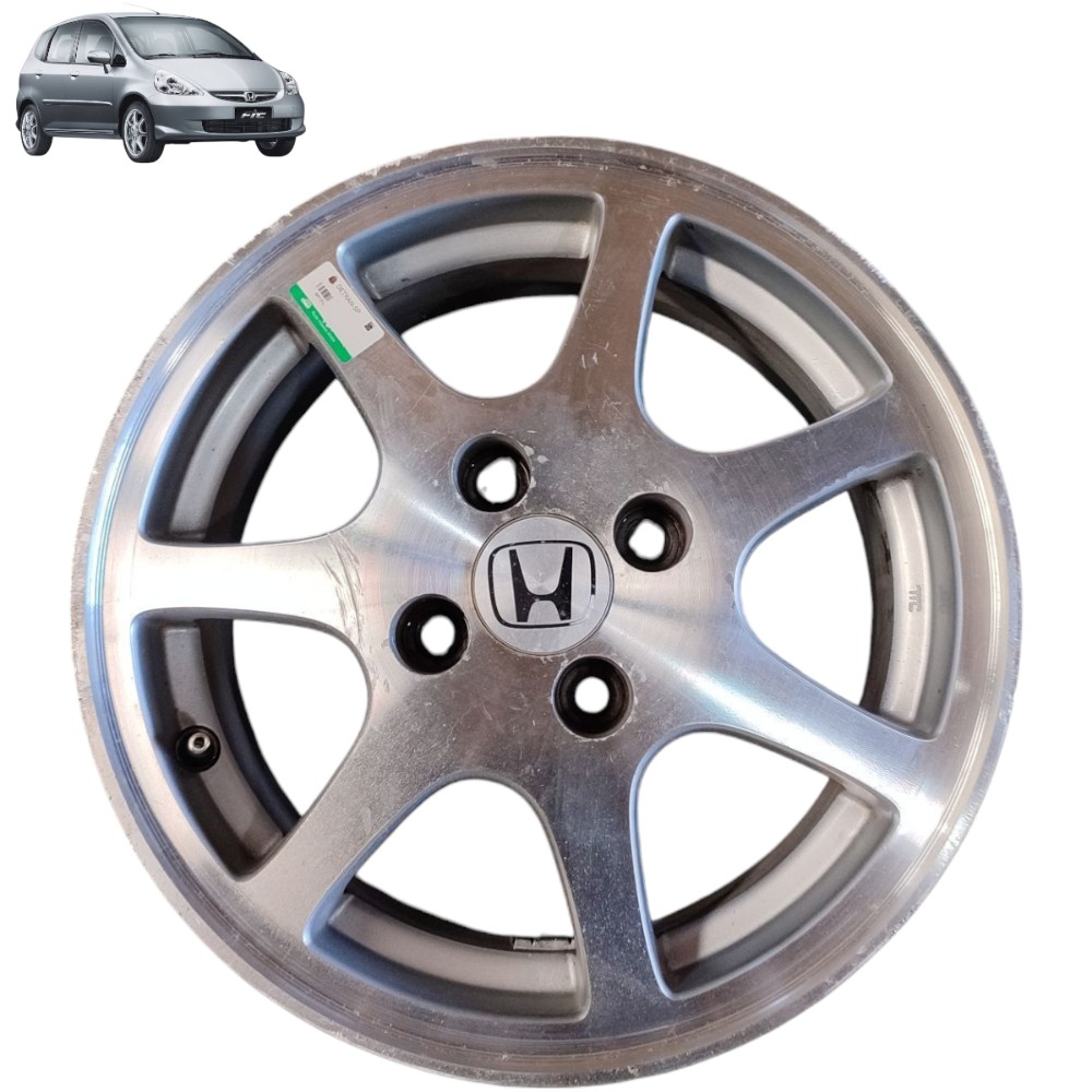 Roda aro 14 avulsa Honda Fit 4×100 para reformar 2004 2008 1
