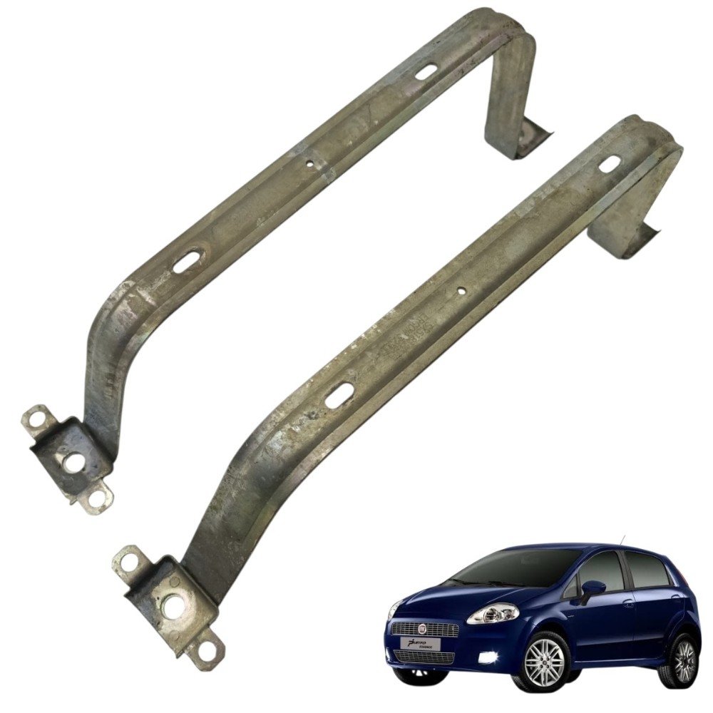 Par cinta fixação tanque combustível fiat punto 2012 2011