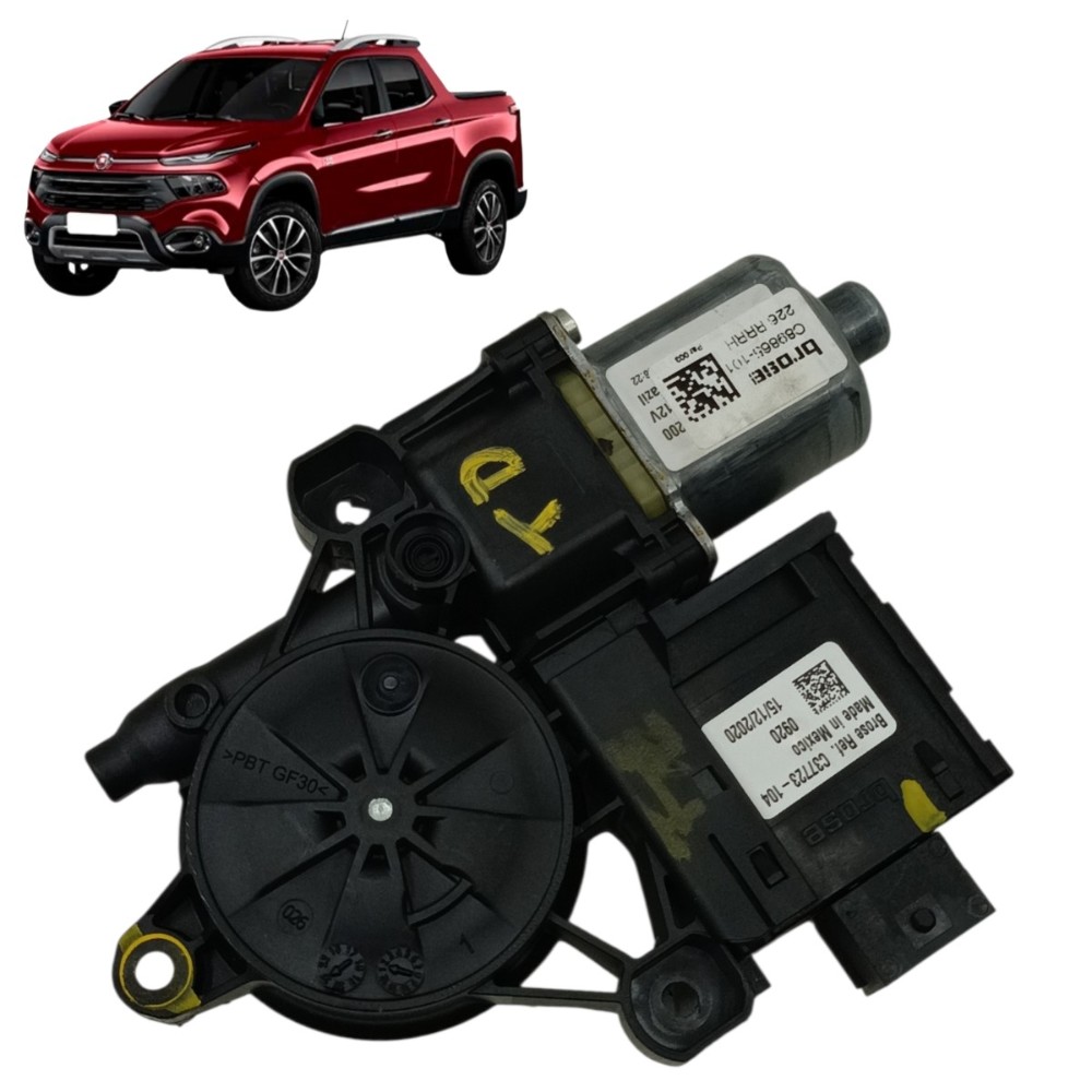 Motor vidro porta traseira direita Fiat toro 2021 2020 19