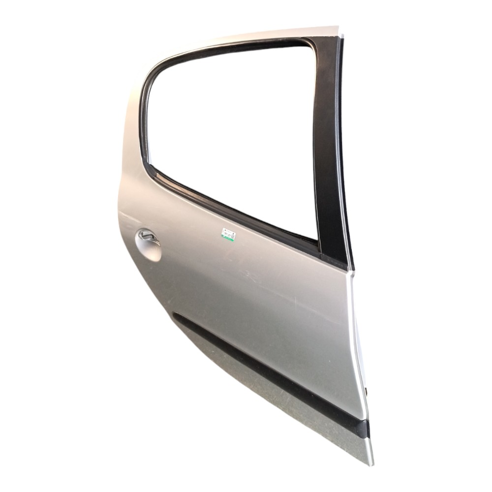 Porta Traseira Direita Peugeot 206 207 2007 2008 2009 2010 Traseira Direito Prata 2