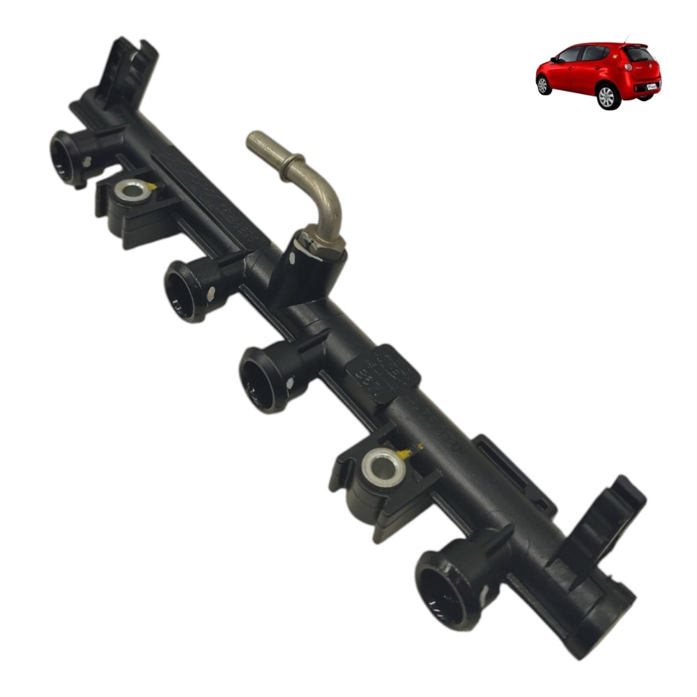 Flauta Bico Injetor Fiat Palio Attractive 1.4 2013 2014 2015