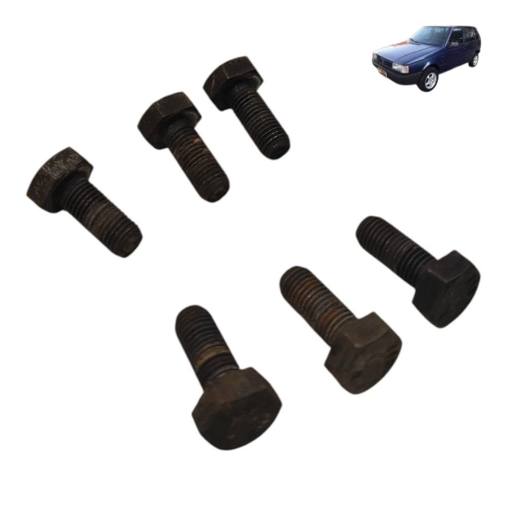 Jogo parafuso volante motor Fiat Uno 1.0 fiasa 1995 1996 97