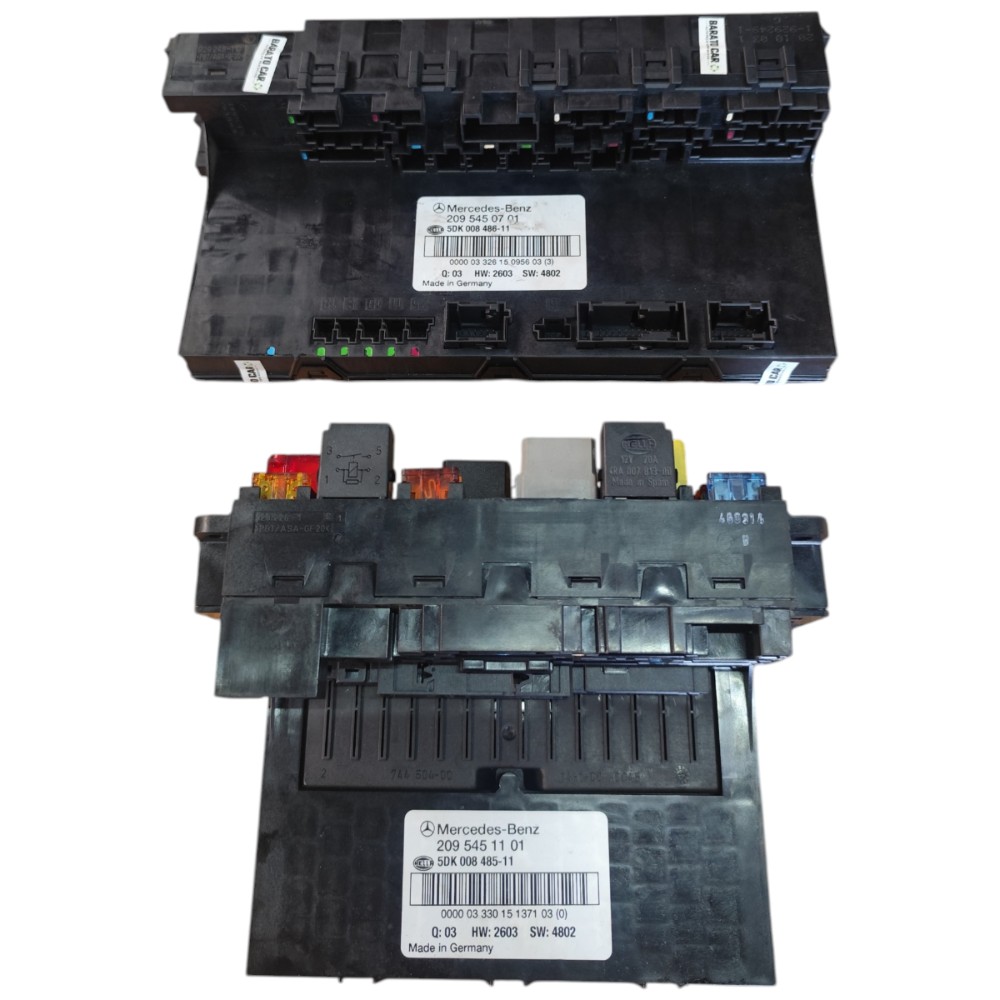 Kit Code Módulo Injeção Mercedes C230 1.8 Kompressor 2003 04 8