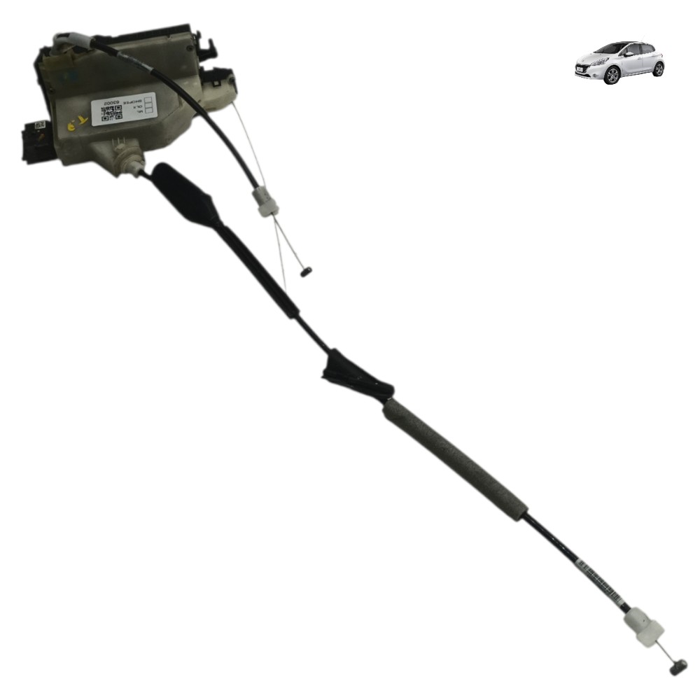 Fechadura porta traseira direita Peugeot 208 2014 2015 2016