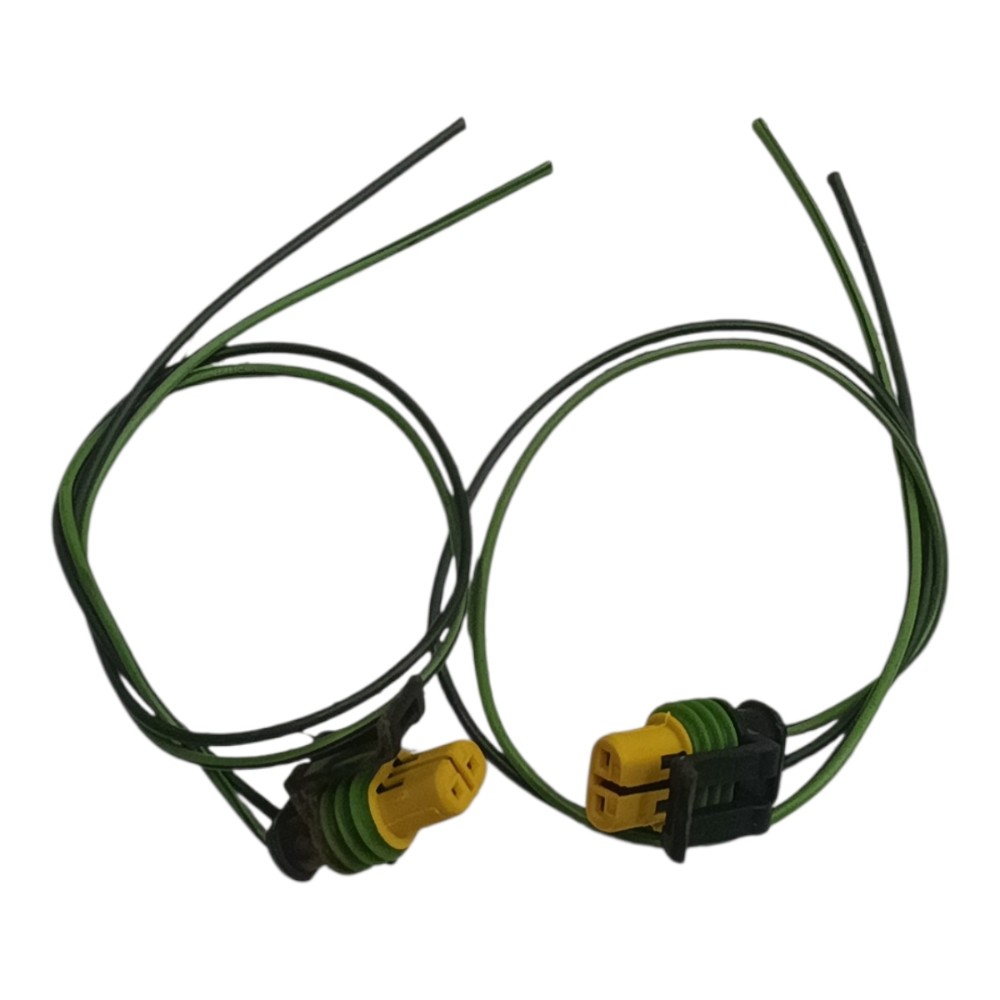 Par Plug Conector Farol Milha Fiat Uno Vivace Sporting 2012 3