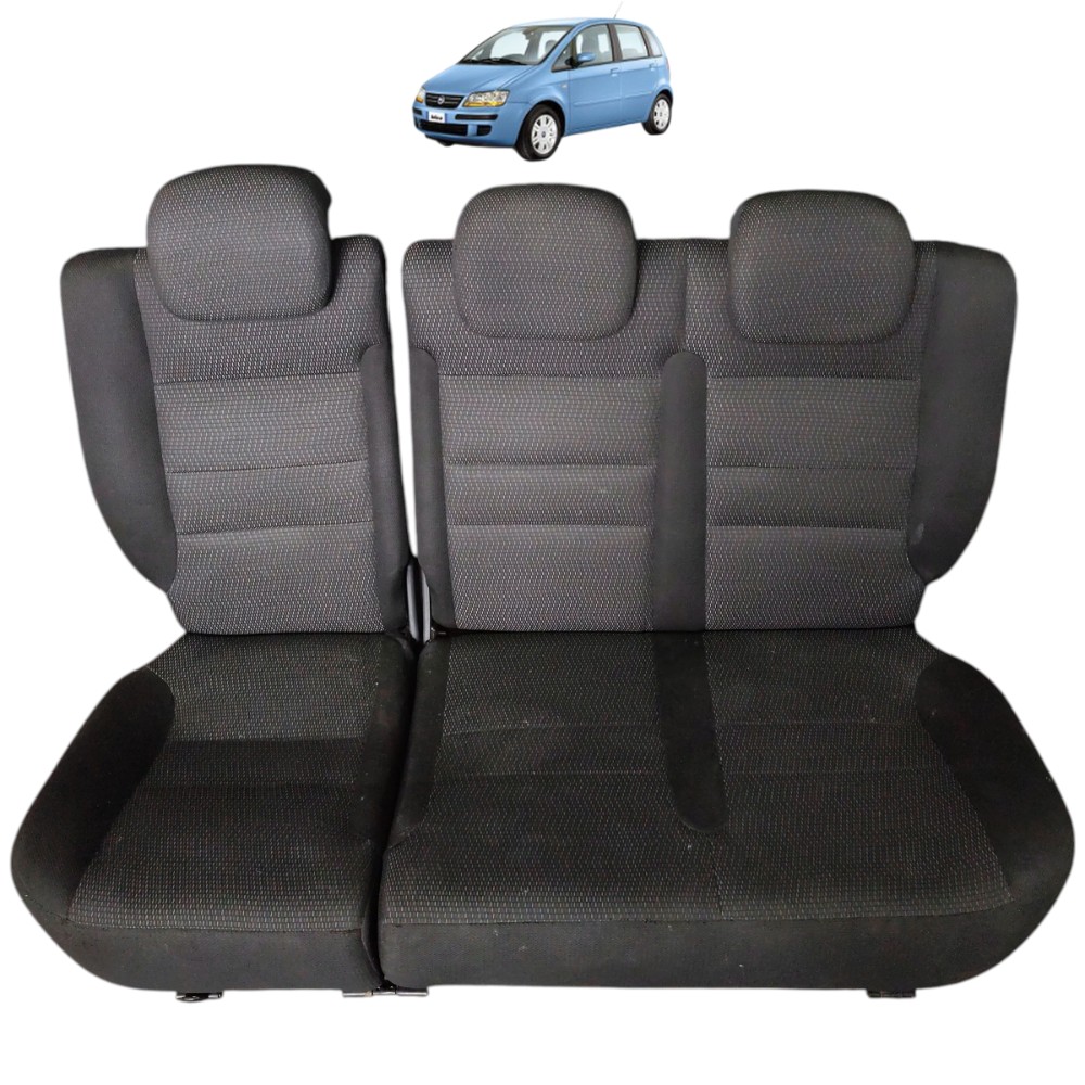 Par encosto banco traseiro fiat idea 2005 2006 2007 2008 09 1
