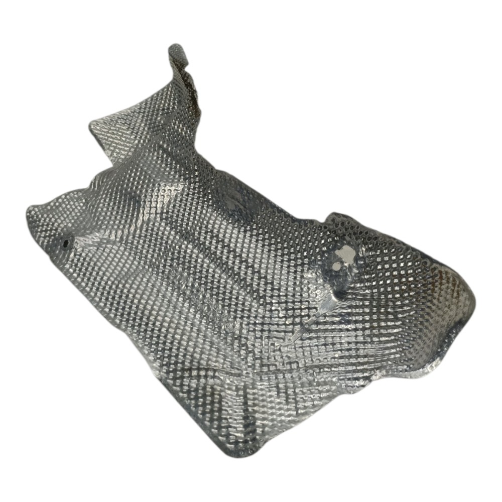 Defletor protetor calor caixa direção VW Tiguan 2.0 2012 13 2