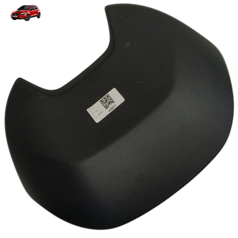Moldura Superior Painel Instrumentos Fiat Argo 2022 2021 20 Preto Moldado 1
