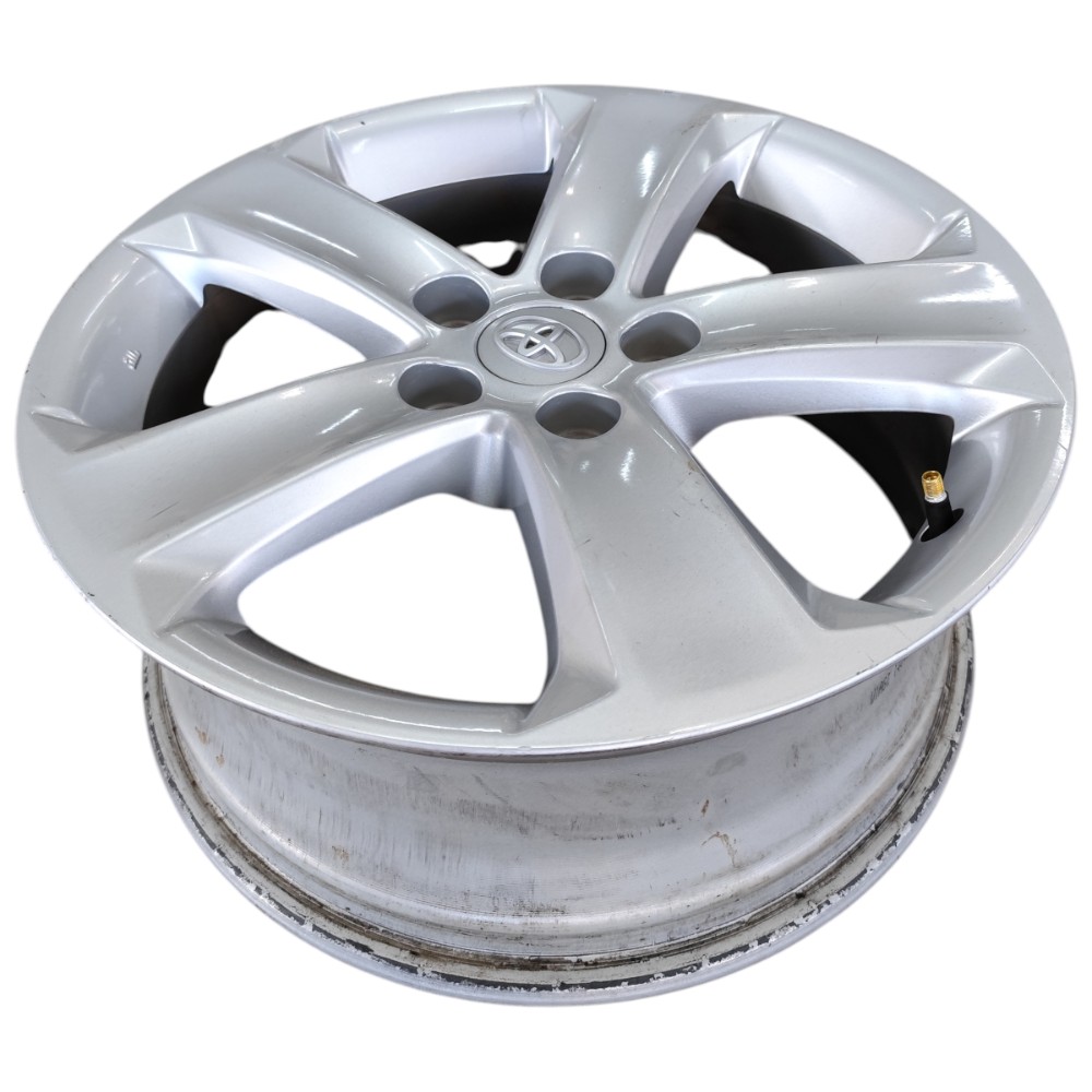 Jogo Roda Aro 17 5×114.3 Toyota Rav4 Corolla Camry Prius Cinza 8
