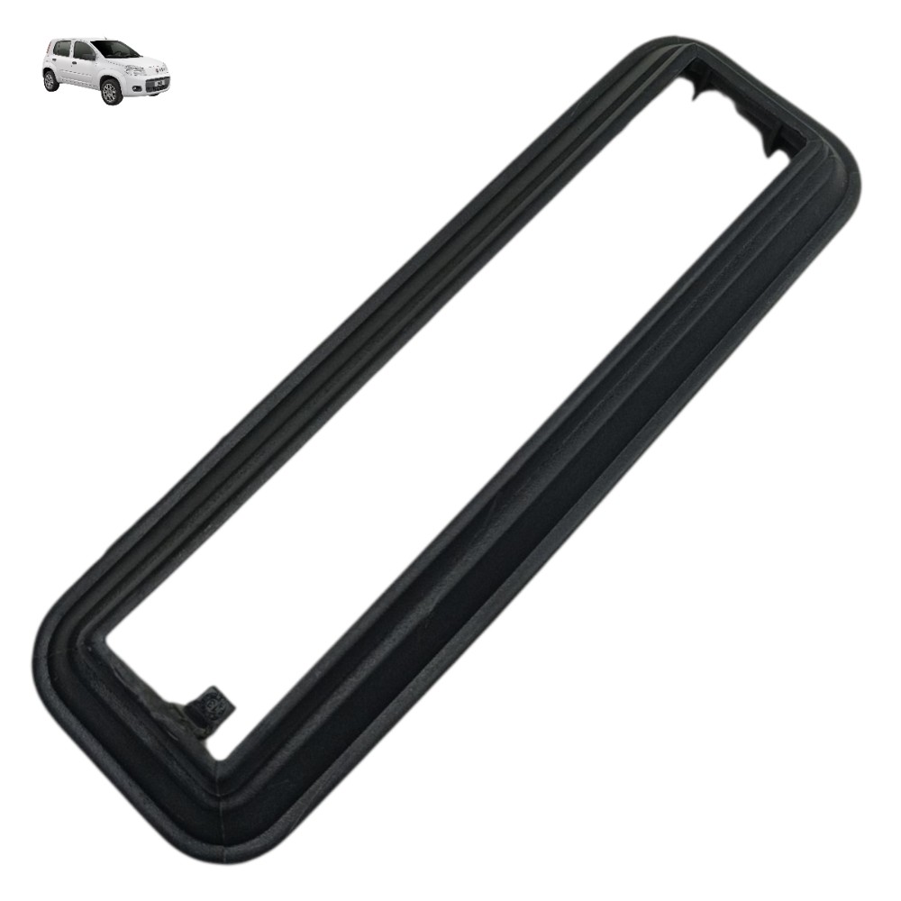 Acabamento alavanca freio mão Fiat Uno Vivace 2013 2014 2015