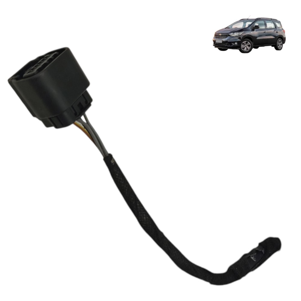 Plug conector fechadura dianteira direita GM Spin 2024 2023 1