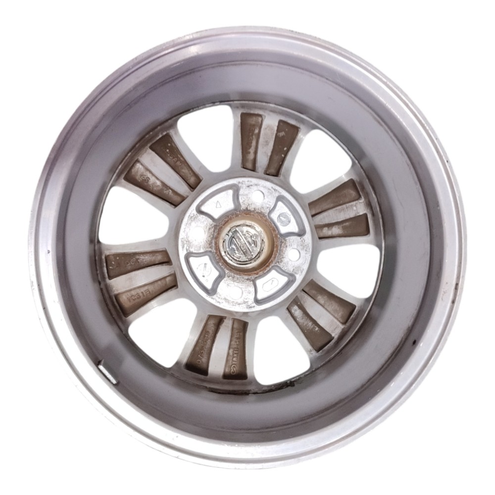 Jogo Roda Aro 15 4×114 Nissan Livina Tiida 2012 2013 Detalhe Cinza 10