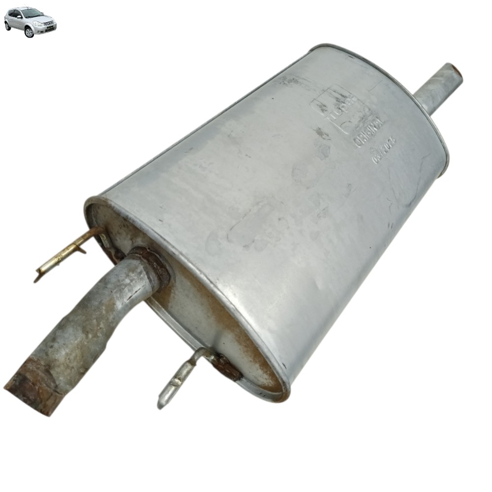 Silencioso abafador escapamento ford ka 2009 2010 2011 2012