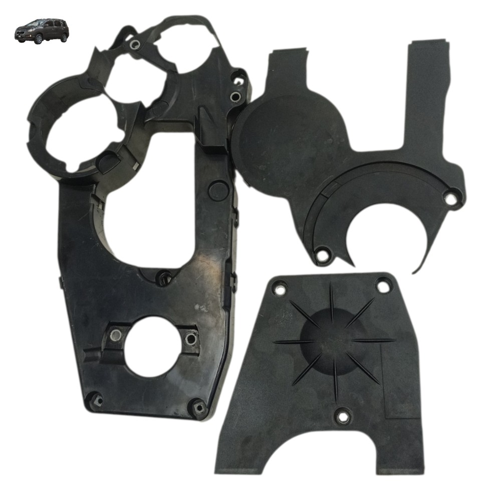 Kit Capa Correia Dentada Gm Spin Cobalt 1.8 2015 2016 2017 Preto