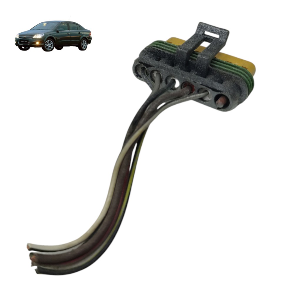Plug soquete lanterna direita gm vectra sedan 2011 2010 2009 1