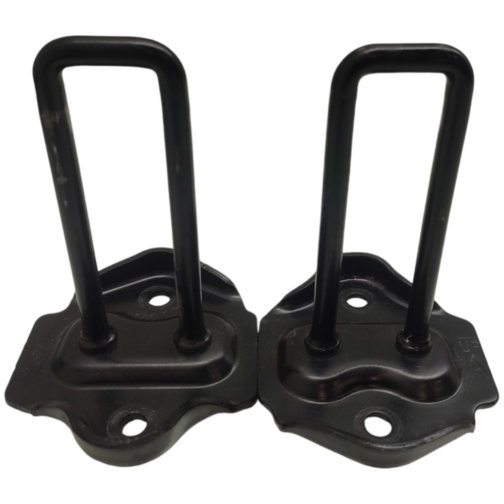 Par Batente Trava Encosto Banco Traseiro Honda Hrv 2016 2017 2