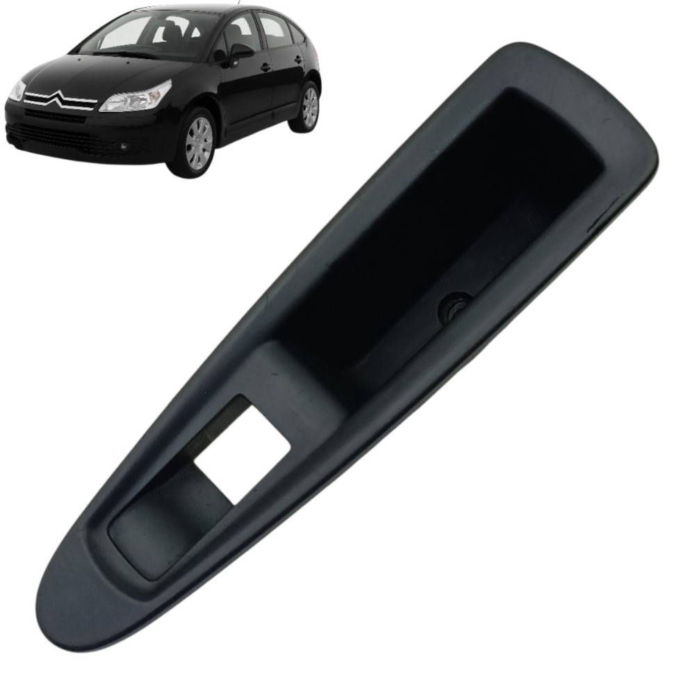 Moldura Botão Vidro Traseiro Esquerdo Citroen C4 2009 2010