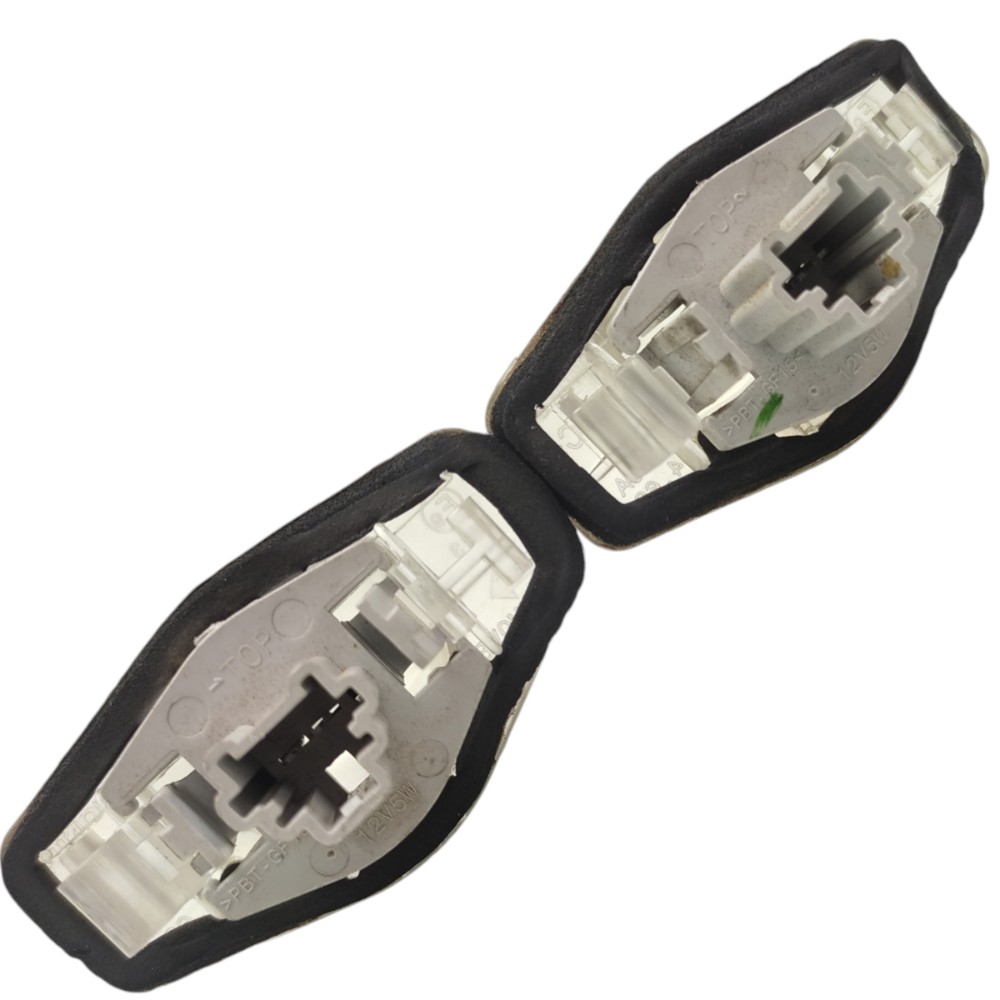 Par Luz Placa Honda Hrv 2015 2016 2017 2018 2019 Original 3