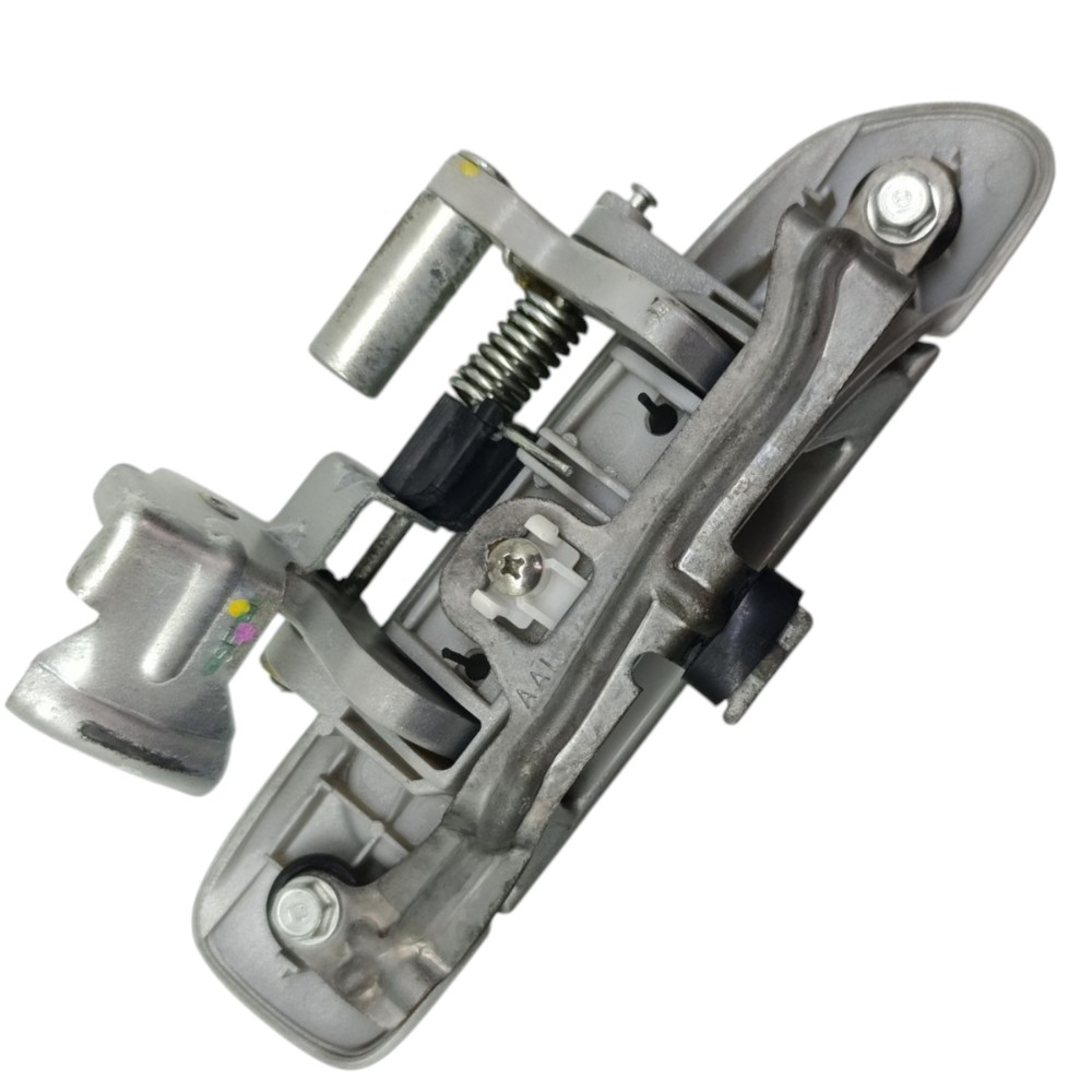 Maçaneta Externa Traseira Esquerda Honda Fit 2004 Á 2008 Prata Traseira 2