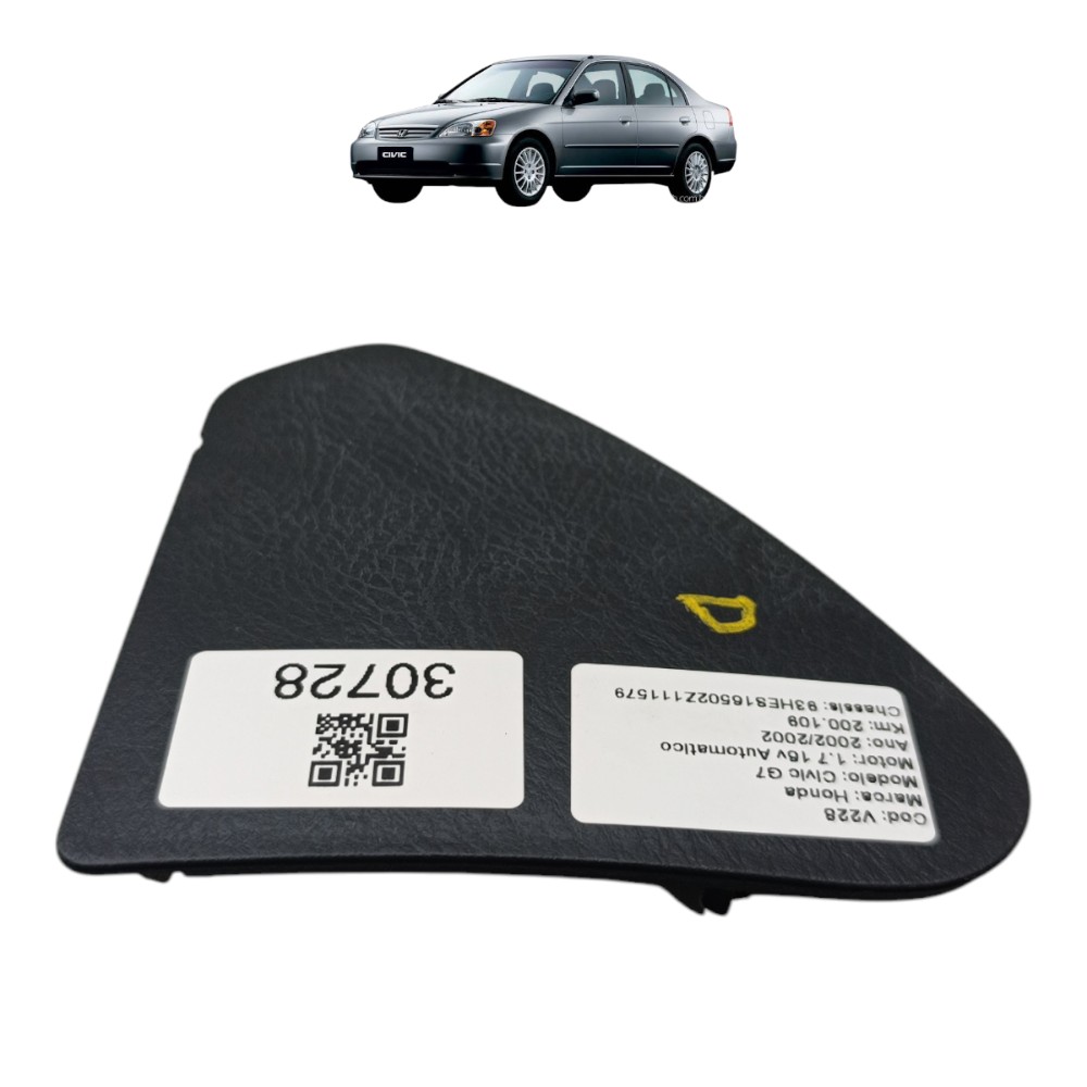 Acabamento Lateral Direito Capa Painel Honda Civic G7 2001 1