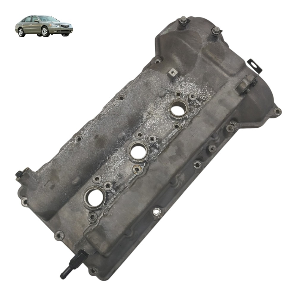 Tampa Válvula Tras Hyundai Azera 3.3 V6 2008 2009 2010 2011 Prata 1