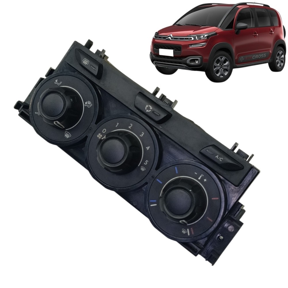 Comando ar condicionado Citroen Aircross 2016 2017 2018