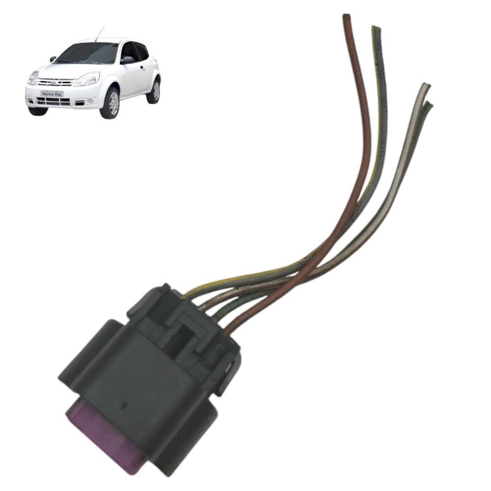 Plug Conector Bomba Combustível Ford Ka 1.0 Flex Zetec 2008 1