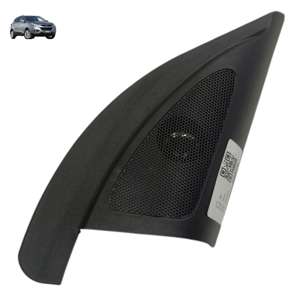 Acabamento Interno Retrovisor Direito Hyundai Ix35 2014 2015 Preto