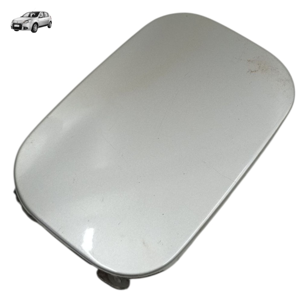 Portinhola tanque Renault Sandero 2011 2012 2013 2014 Prata 1