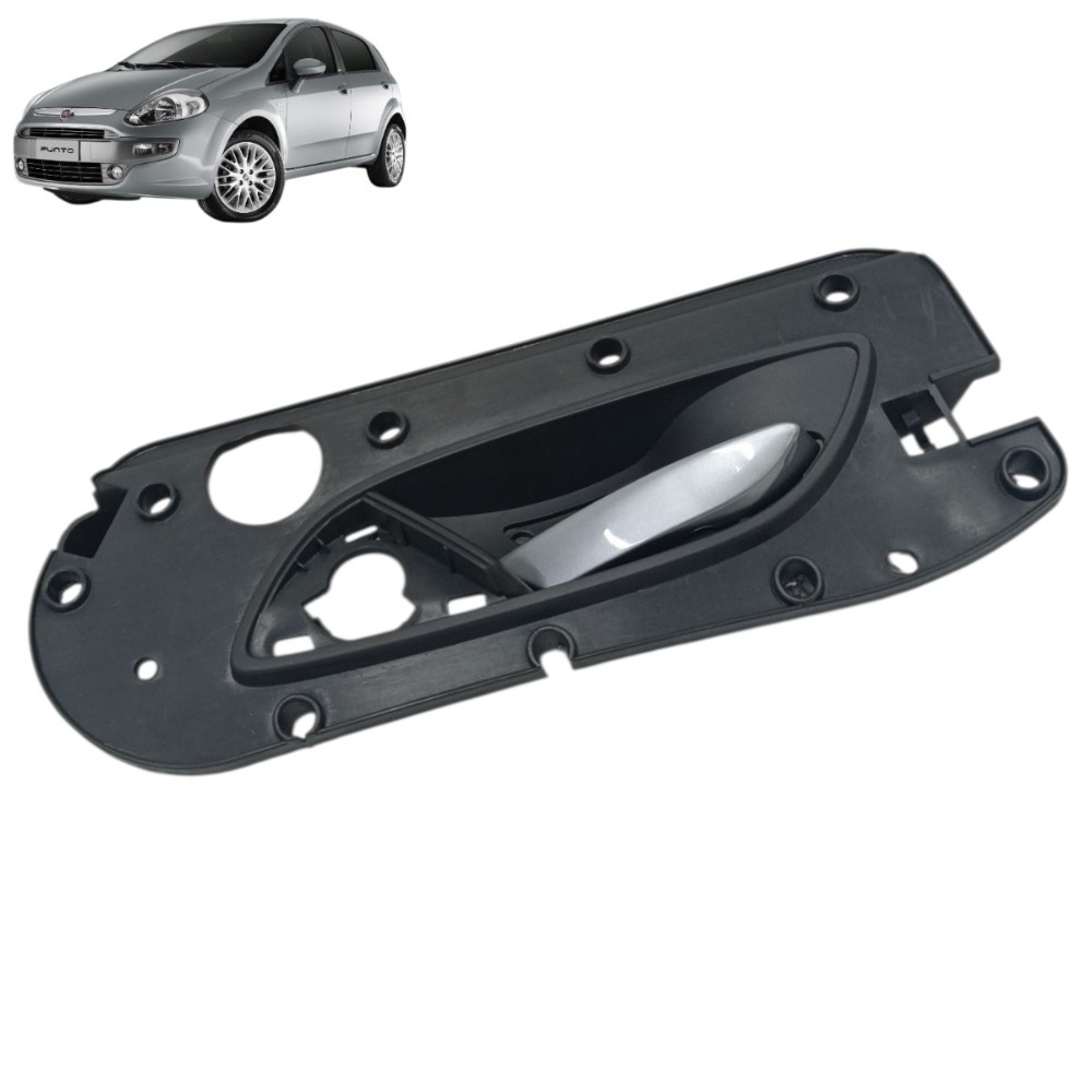 Maçaneta interna dianteira direita fiat punto 2012 2011 2010