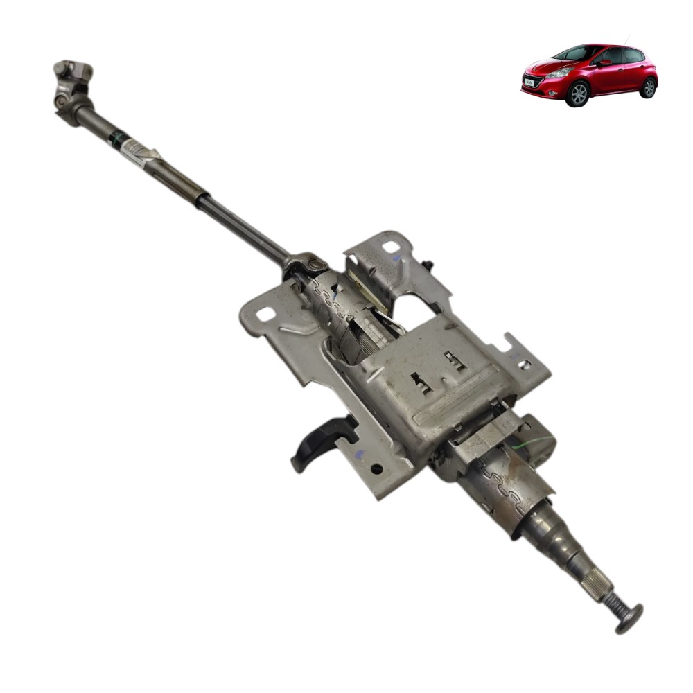 Coluna direção escamoteável Peugeot 208 2014 2015 2016 2017 1