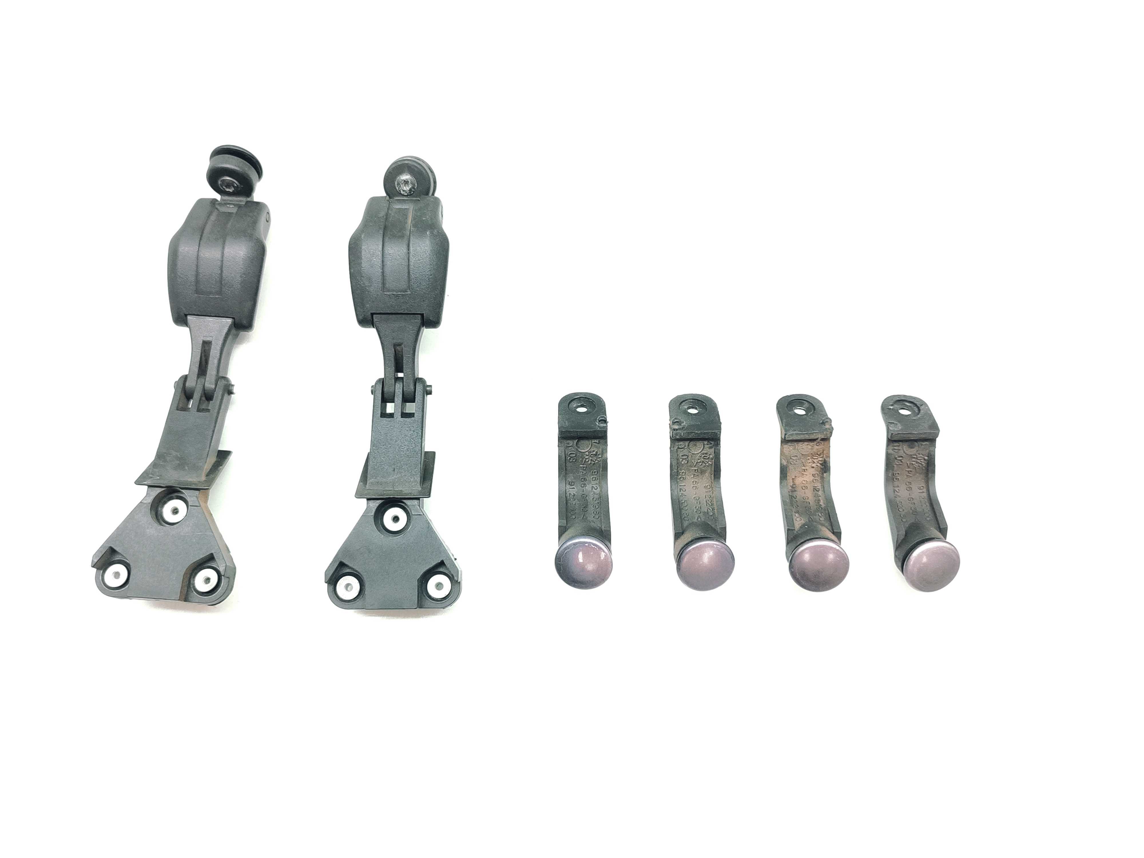 Jogo Dobradiça Vidro Basculante Peugeot 206 2003 2004 2005 2