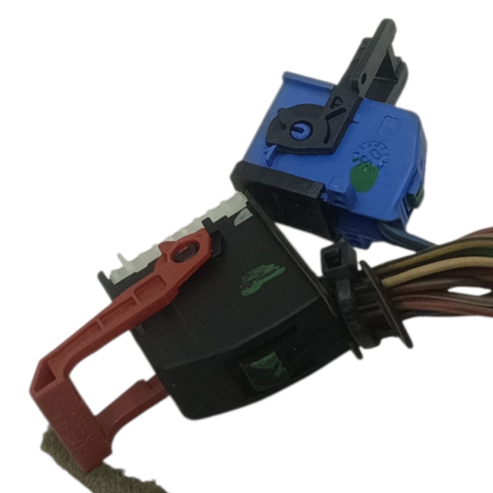 Par plug conector painel instrumento fiat palio 1.0 2007 4