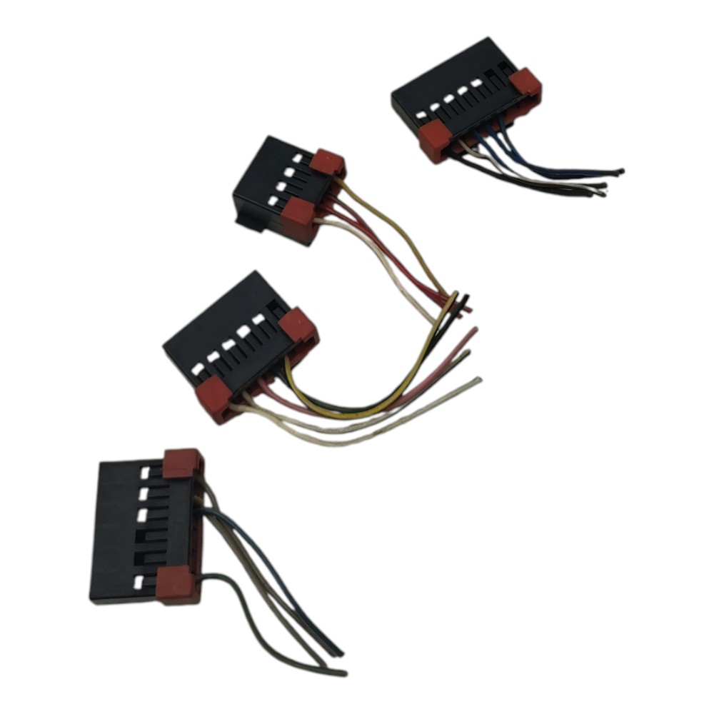 Jogo plug painel instrumentos Fiat Uno 1.0 fiasa 1995 1996 3