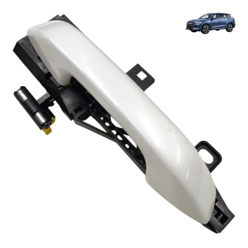 Maçaneta Externa Traseira Esquerda Byd Song Pro 2024 2025 Branco Traseira 1