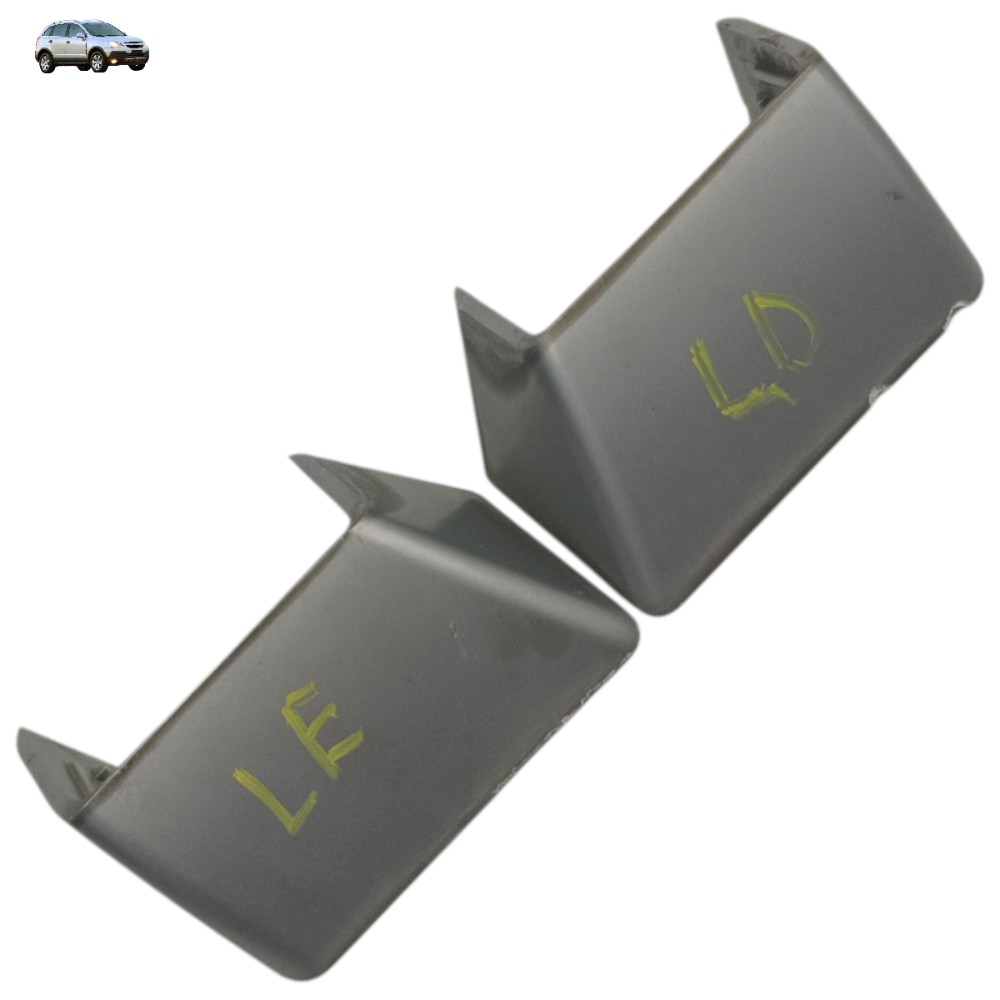 Par Acabamento Rack Teto Gm Captiva 2008 2009 2010 2011 2012 Prata 1