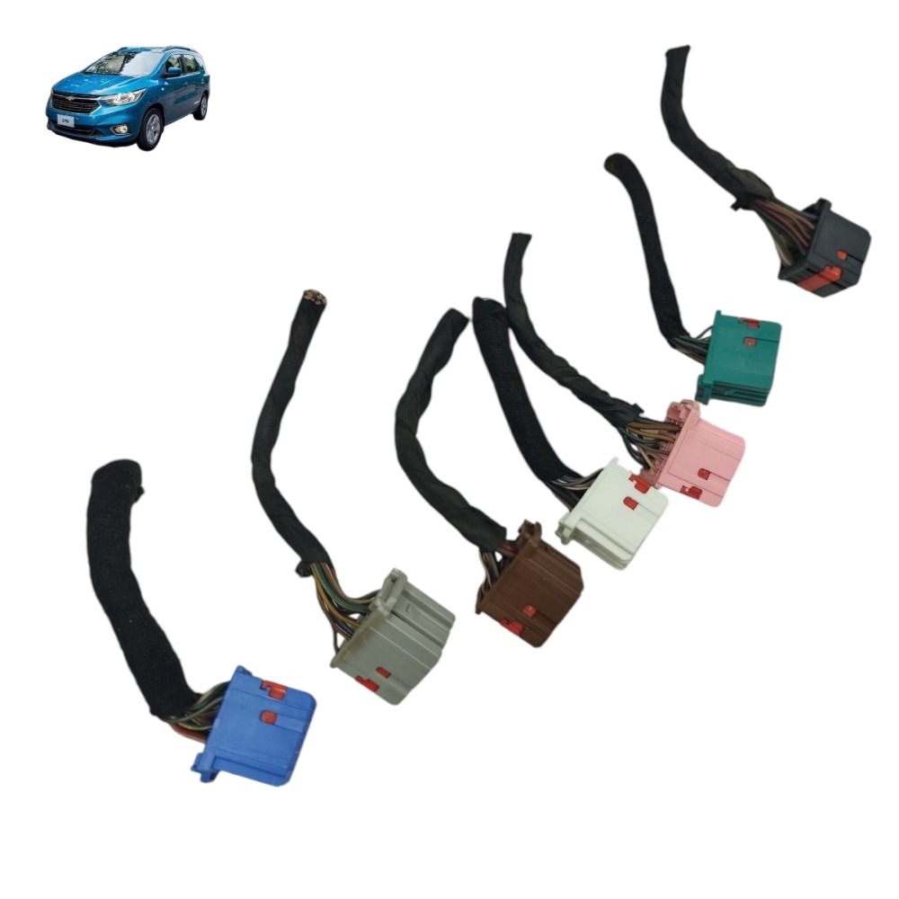 Jogo Plug Conector Módulo Conforto Chevrolet Spin 2015 2016