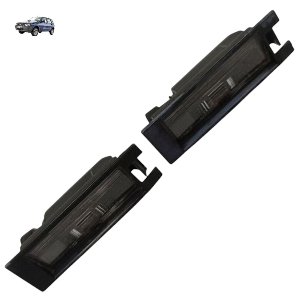 Par Lanterna Luz Placa Fiat Uno Mille 2011 2010 2009 2008 07 1